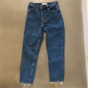 Abercrombie the mom high rise jeans